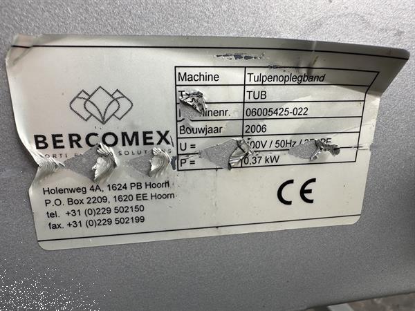 Grote foto bercomex transportband 205 x 70 cm agrarisch transportbanden