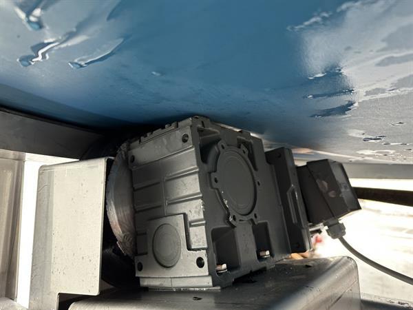 Grote foto qj producties bochtband 180 graden roestvrij staal 50 cm agrarisch transportbanden