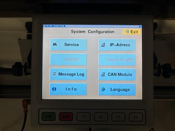 Grote foto sorma w12 126 afweegmachine met elevator punnet ontnester en vuller agrarisch tuinbouw