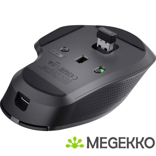 Grote foto trust ozaa draadloze zwarte multi connect muis computers en software overige computers en software