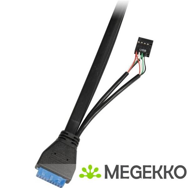 Grote foto inter tech 4u k 439l rack zwart computers en software behuizingen en kasten