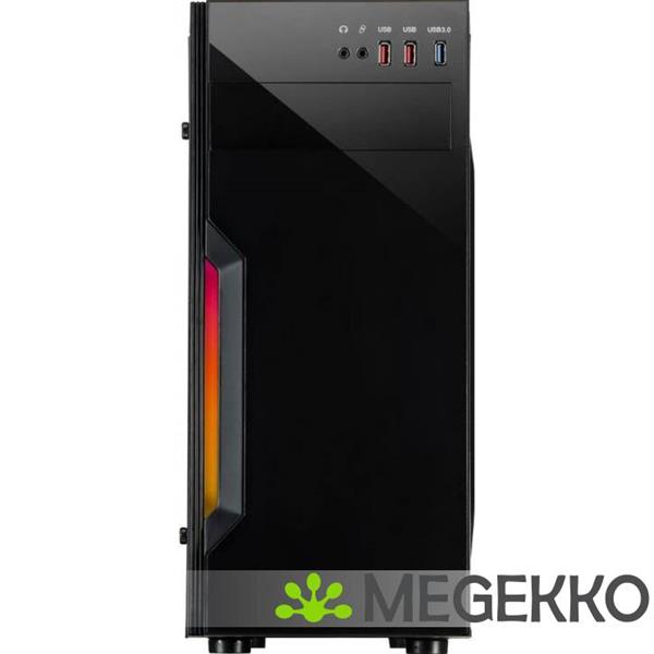 Grote foto inter tech b 42 rgb toren zwart computers en software behuizingen en kasten