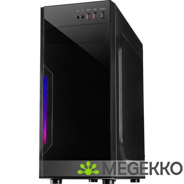 Grote foto inter tech b 42 rgb toren zwart computers en software behuizingen en kasten