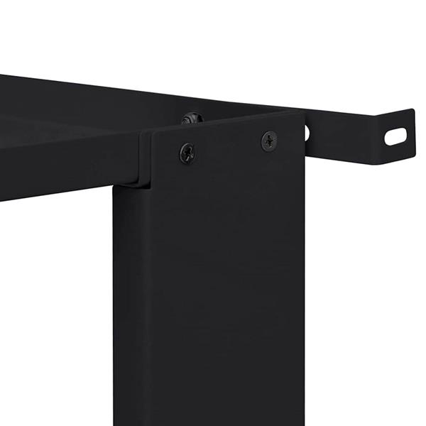 Grote foto vidaxl wasmachine pedestal 2 pcs zwart 64 x 55 x 32.5 cm staal witgoed en apparatuur wasmachines