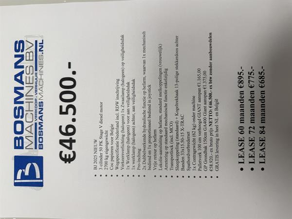 Grote foto giant g2700 x tra hd shovel nieuw kogeltrekhaak spatbordverbreders pro inching agrarisch shovels