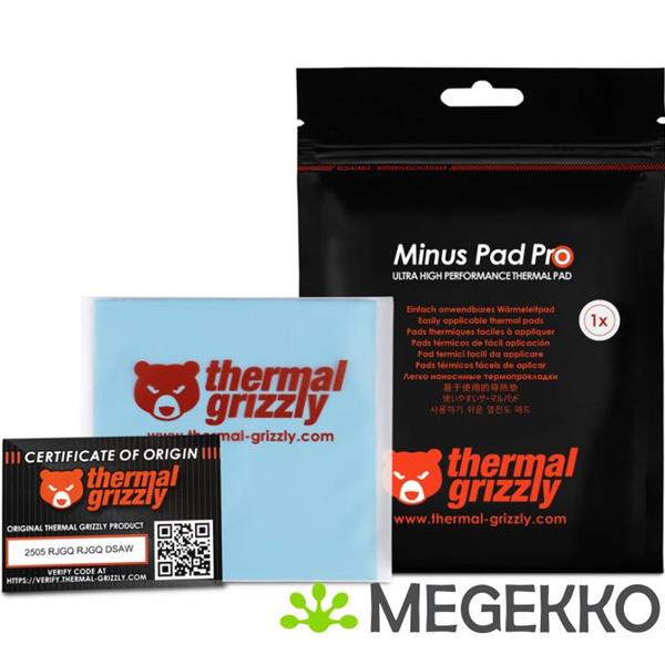 Grote foto thermal grizzly minus pad pro 100x100x0 5 mm computers en software overige computers en software