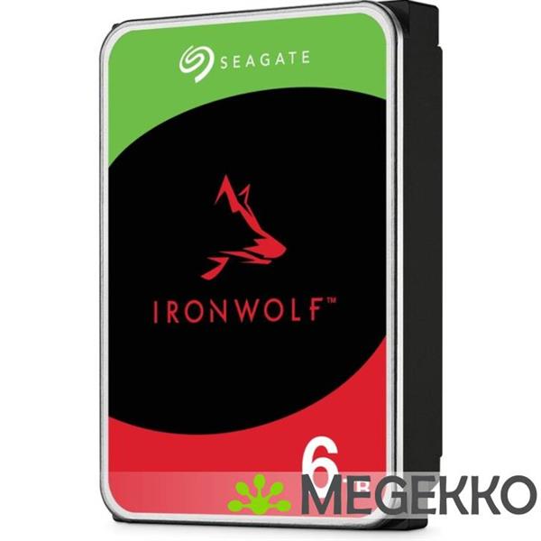 Grote foto seagate hdd nas 3.5 6tb st6000vn006 ironwolf computers en software harde schijven
