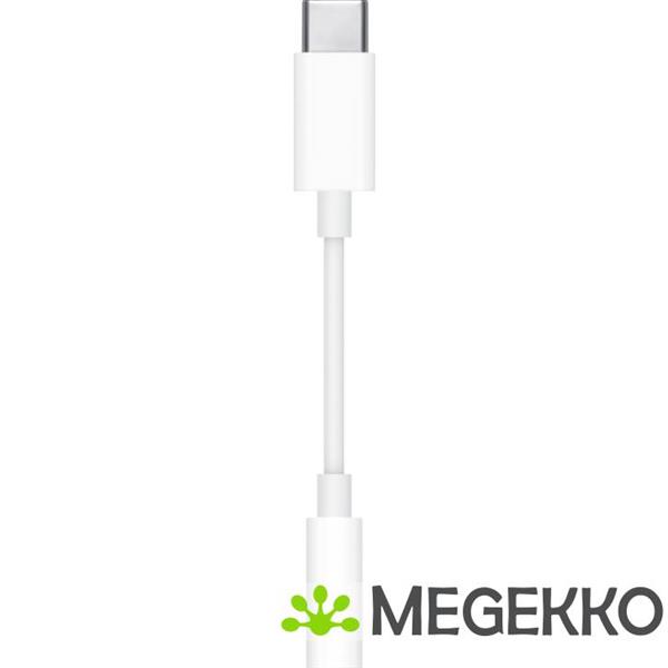 Grote foto apple tussenstuk voor kabels usb c naar 3.5mm computers en software overige computers en software