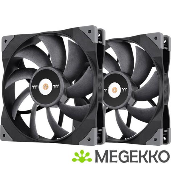 Grote foto thermaltake toughfan 14 fan 14 cm zwart 2 stuk s computers en software overige computers en software