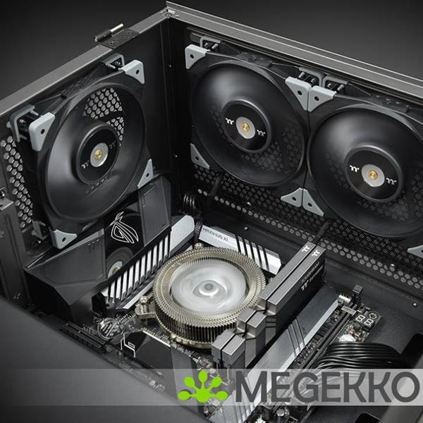 Grote foto thermaltake toughfan 14 fan 14 cm zwart 2 stuk s computers en software overige computers en software