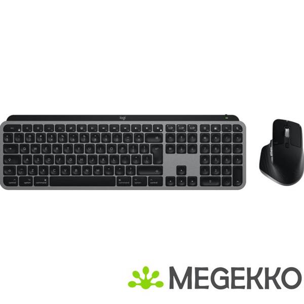 Grote foto logitech mx keys s combo for mac toetsenbord inclusief muis thuis werk rf draadloos bluetooth qwer computers en software overige computers en software