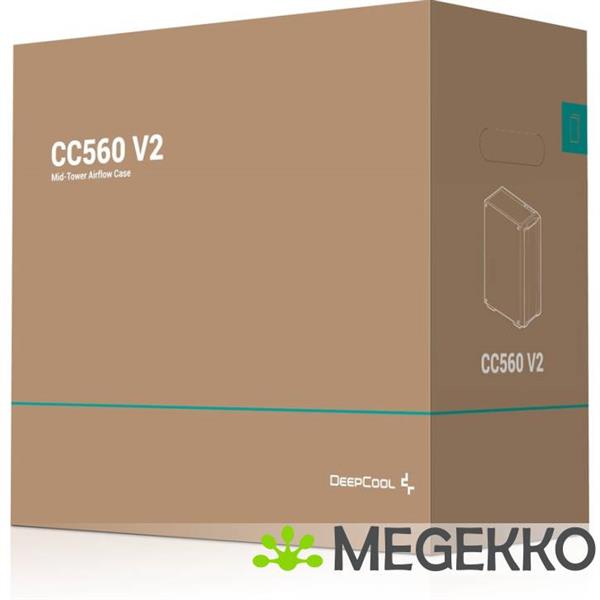 Grote foto deepcool cc560 v2 computers en software behuizingen en kasten