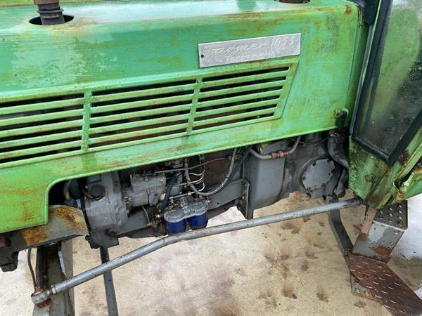 Grote foto fendt 105s tractor marge agrarisch tractoren
