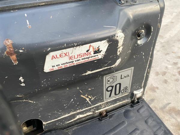 Grote foto new holland e9sr 2008 minigraver cw05 3bakken doe het zelf en verbouw kranen en graafmachines