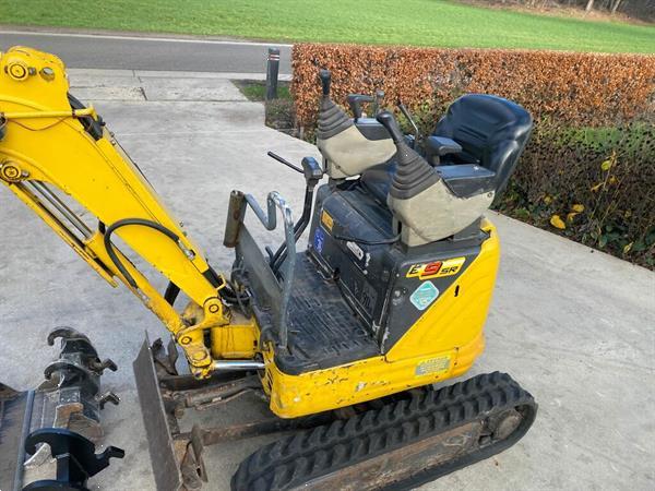 Grote foto new holland e9sr 2008 minigraver cw05 3bakken doe het zelf en verbouw kranen en graafmachines