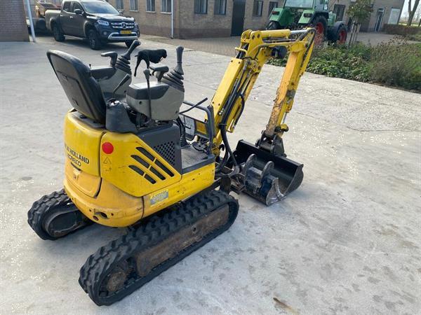 Grote foto new holland e9sr 2008 minigraver cw05 3bakken doe het zelf en verbouw kranen en graafmachines