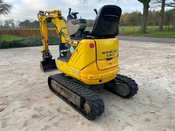 Grote foto new holland e9sr 2008 minigraver cw05 3bakken doe het zelf en verbouw kranen en graafmachines