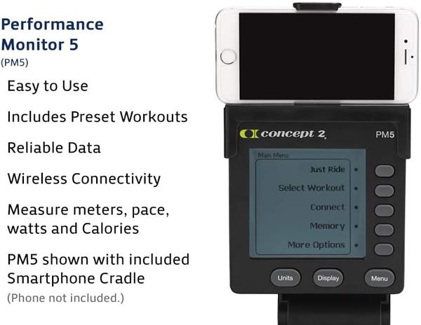 Grote foto concept2 bikeerg sport en fitness fitness