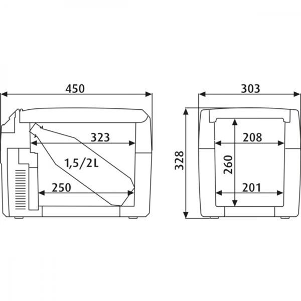 Grote foto dometic koelbox tropicool tcx 14 caravans en kamperen caravan accessoires