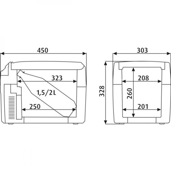 Grote foto dometic koelbox tropicool tcx 14 caravans en kamperen caravan accessoires