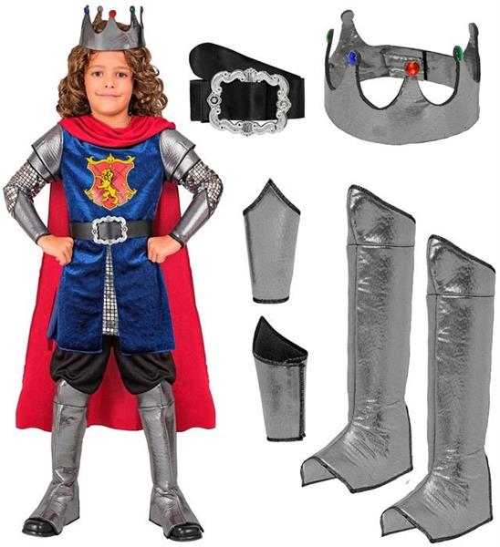 Grote foto koning kostuum blauw rood jongen verzamelen overige verzamelingen