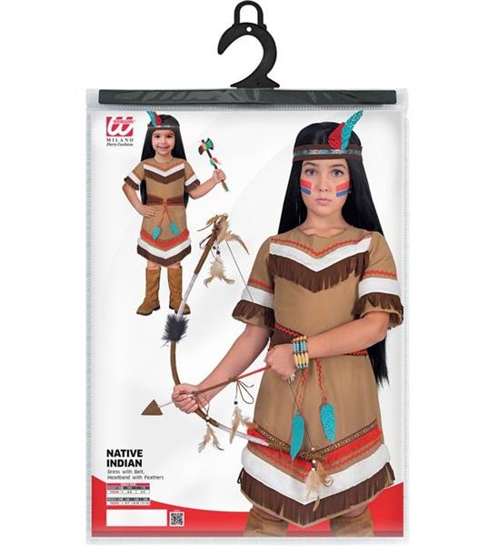 Grote foto indianen kostuum bruin kind verzamelen overige verzamelingen