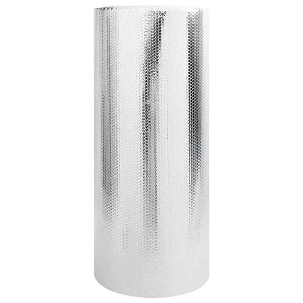 Grote foto vidaxl radiatorfolie zilver 5 x 1 m polyetheen doe het zelf en verbouw sanitair