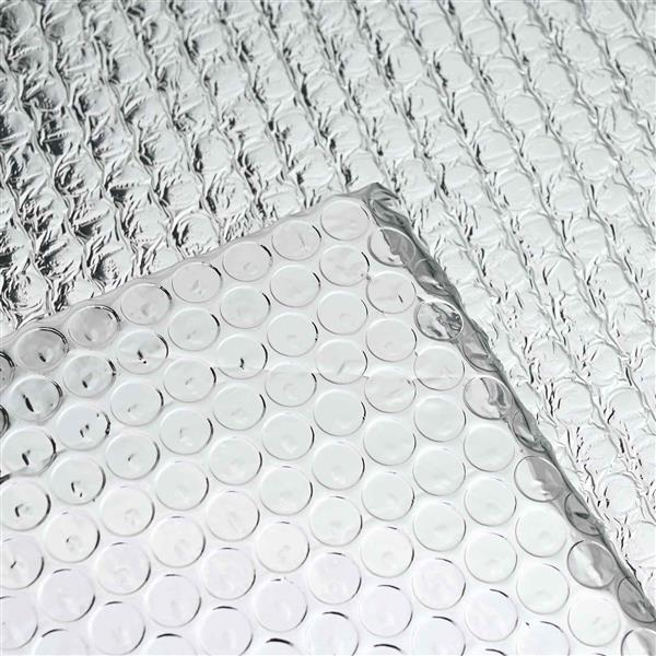 Grote foto vidaxl radiatorfolie zilver 5 x 1 m polyetheen doe het zelf en verbouw sanitair