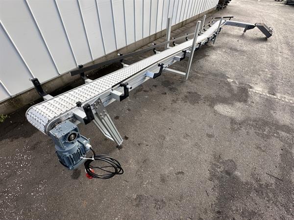 Grote foto fs solutions bochtband met modulaire band 725 bocht 90 breedte19 cm agrarisch transportbanden