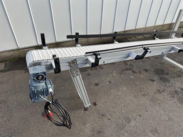 Grote foto fs solutions bochtband met modulaire band 725 bocht 90 breedte19 cm agrarisch transportbanden