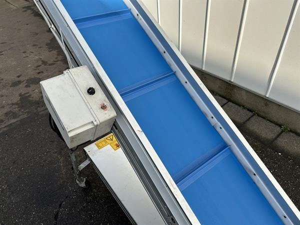 Grote foto mb conveyors opvoerband 80 horizontaal en 290 cm schuin doe het zelf en verbouw afvalverwerking