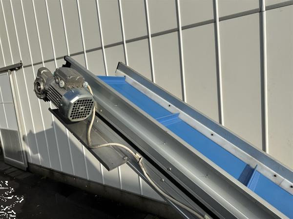 Grote foto mb conveyors opvoerband 80 horizontaal en 290 cm schuin doe het zelf en verbouw afvalverwerking