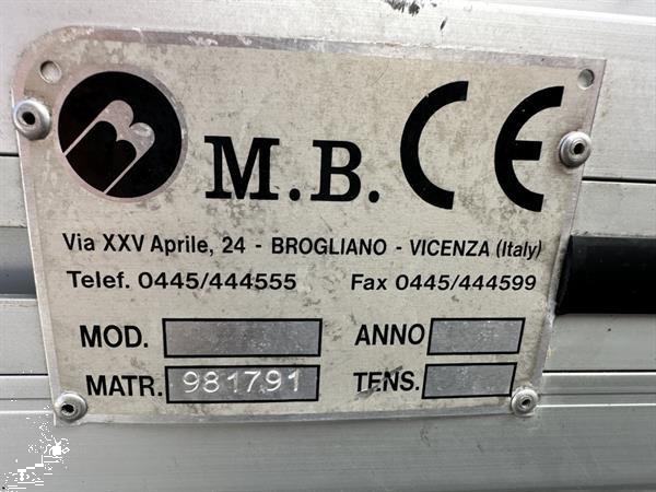 Grote foto mb conveyors opvoerband 80 horizontaal en 290 cm schuin doe het zelf en verbouw afvalverwerking