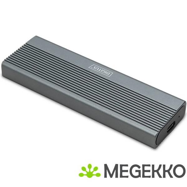 Grote foto digitus da 71120 1 behuizing voor opslagstations sdd behuizing zwart m.2 computers en software behuizingen en kasten