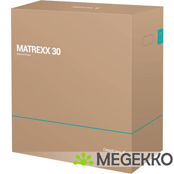 Grote foto deepcool matrexx 30 black computers en software behuizingen en kasten