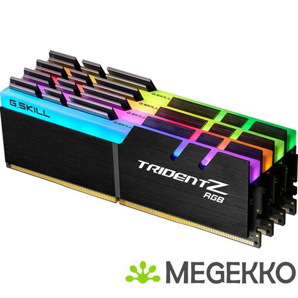 Grote foto g.skill ddr4 trident z 4x8gb 3600mhz rgb f4 3600c16q 32gtzrc computers en software overige computers en software