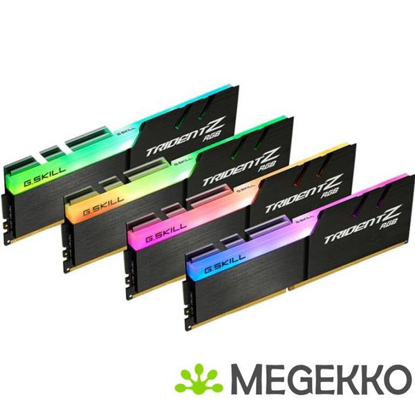 Grote foto g.skill ddr4 trident z 4x8gb 3600mhz rgb f4 3600c16q 32gtzrc computers en software overige computers en software