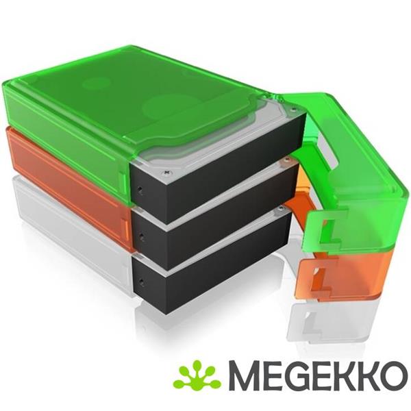 Grote foto icy box ib ac602b 6 computers en software harde schijven