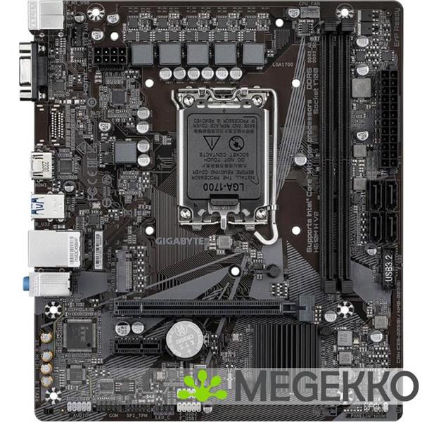 Grote foto gigabyte h610m h v2 computers en software moederborden