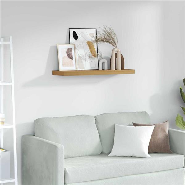 Grote foto vidaxl wandplank wandgemonteerd bruin 90 x 23 5 x 4 cm bewerkt hout huis en inrichting woningdecoratie
