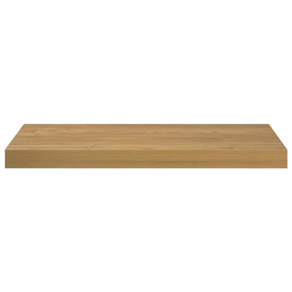 Grote foto vidaxl wandplank wandgemonteerd bruin 50 x 23 x 4 cm bewerkt hout huis en inrichting woningdecoratie