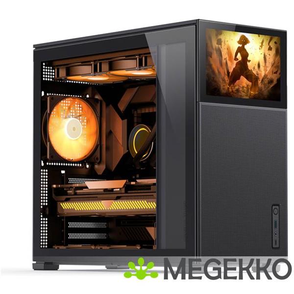 Grote foto jonsbo d41 mesh screen black computers en software behuizingen en kasten