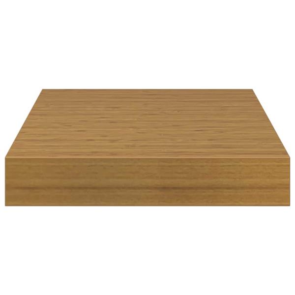 Grote foto vidaxl wandplank met opslag 4 pcs beige 23 x 23 5 x 4 cm bewerkt hout huis en inrichting woningdecoratie