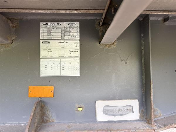 Grote foto van hool schuifzeil oplegger apk 4 2026 tautliner curtainside 2009 doe het zelf en verbouw opleggers