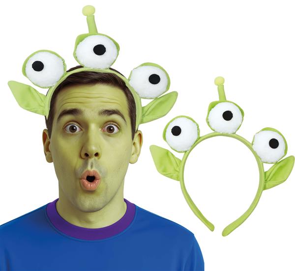 Grote foto alien hoofdband groen verzamelen overige verzamelingen