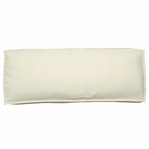 Grote foto vidaxl kussen cr me 120 x 40 x 12 cm oxford stof huis en inrichting woningdecoratie