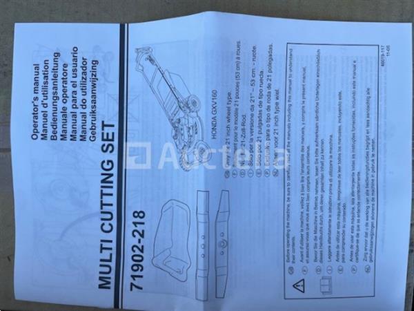 Grote foto 4 mulchkits voor de honda gxv160 multi cutting set 71902 218 tuin en terras overige tuin en terras