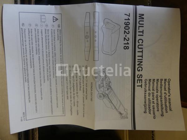 Grote foto 4 mulchkits voor de honda gxv160 multi cutting set 71902 218 tuin en terras overige tuin en terras
