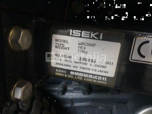 Grote foto iseki sfh240 professionele zitmaaier sbc550f tuin en terras zitmaaiers