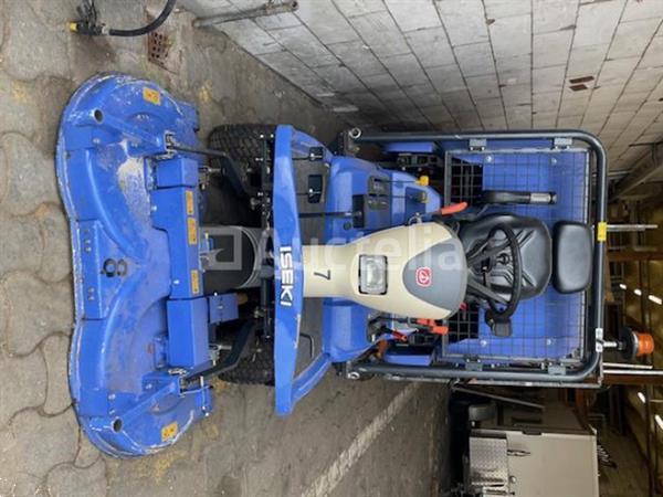 Grote foto iseki sfh240 professionele zitmaaier sbc550f tuin en terras zitmaaiers